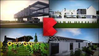 Minecraft: Buildz School | Minecraft Building Ideas | Tips and Tricks to build better in Minecraft