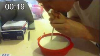 Porridge Challenge (3 serves in 30 seconds)