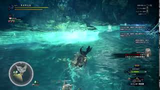 ゾンビ状態は酸の海も平気     MHWアイスボーン