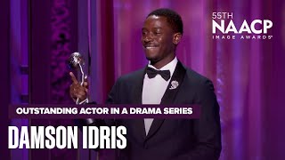 Damson Idris Shines As Winner Of Outstanding Actor In A Drama Series! | NAACP Im