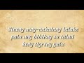 Moira Dela Torre -Titibo-tibo (lyrics)