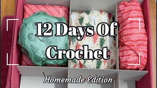 Crochet Advent Calendar Homemade 12 Days of Crochet #crochetlove #diy