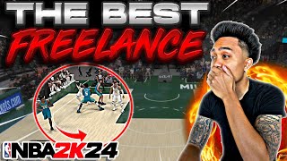 THIS IS THE BEST FREELANCE TO RUN IN NBA 2K24! *ULTIMATE TUTORIAL*