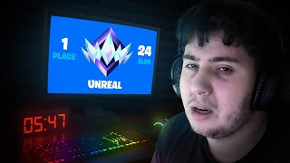 J'ai TENTÉ de PASSER UNREAL en NUIT BLANCHE...