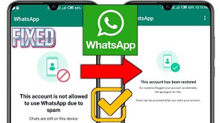 Bu Hesabın Spam Nedeniyle Whatsapp'ı Kullanmasına İzin Verilmiyor Sorunu Nasıl Düzeltilir (2024) |