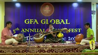 GFA Global's 5th annual music festival - Dec 2023 - Sahana Renganathan - Veena