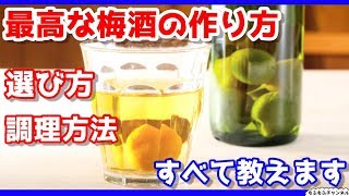 【酒・ウイスキー】誰もやらない次元違いの梅酒の作り方紹介