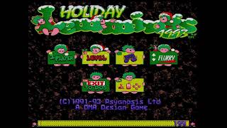 Longplay: Holiday Lemmings (1993) [MS-DOS]