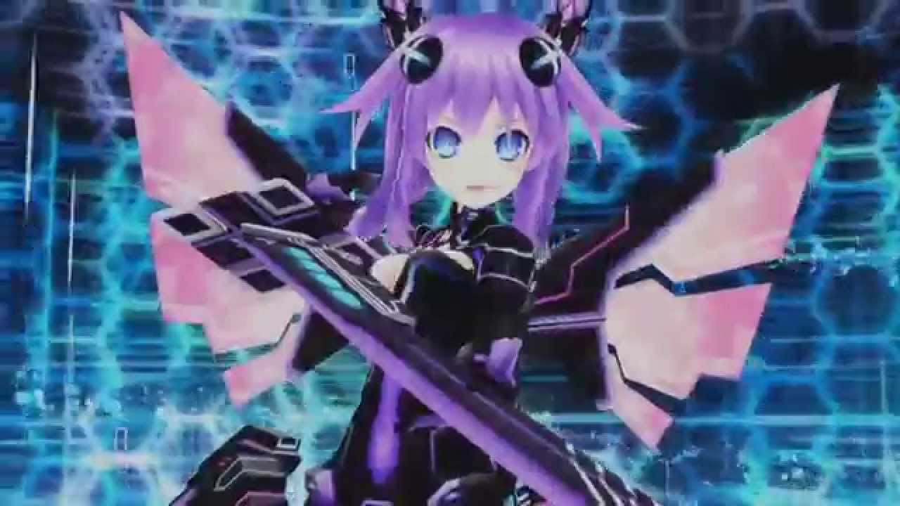 Megadimension Neptunia Victory II Transformation Sequences - YouTube