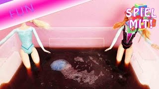 Tinti Badespass Deutsch mit Anna und Eiskönigin Elsa - Spielzeug für die Badewanne