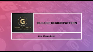Builder Design Patterns | Builder Design Pattern in Java | Design Pattern in Java