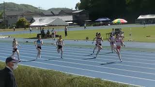 20230409全九州都市対抗陸上 女子100m決勝