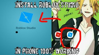How To Get Into Roblox Studio On Android - 