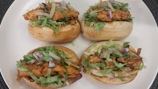 chicken baguette recipe | mini chicken baguettes  recipe | by cook with N