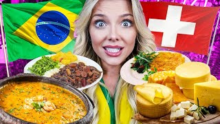 COPA DO MUNDO 2022: COMPAREI AS COMIDAS DO BRASIL x SUÍÇA!