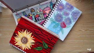 LETS PLAY IN OUR ART JOURNALS 2PM EST