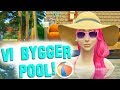 Vi bygger pool!🏖 The sims 4