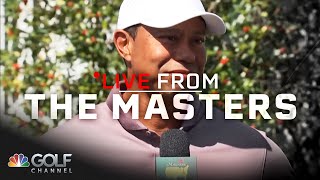 Tiger Woods: 'I have a chance to win' after making the cut | Live From The Maste