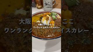 大阪に来たなら行きたい行列のできるスパイスカレーのお店はここ！#グルメ #カレー#curry#スパイスカレー