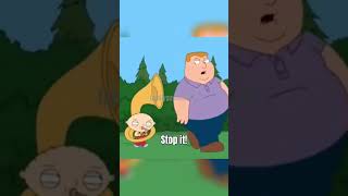 Stewie Follows a Fat Person | Family Guy #shorts