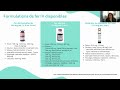 therapies de remplacement du fer par voie intraveineuse