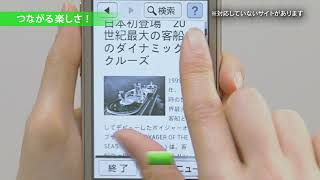 らくらくスマートフォン F-12D