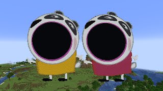 Pop Peppa Pig Characters in Minecraft