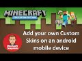 Add Custom skins to Minecraft: Education Edition on an Android Phone