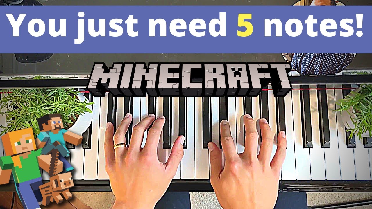 How To Play Minecraft Theme Song On Piano