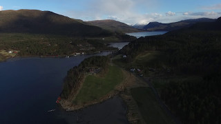 Dronefilm av Husby, Grimsvikvatnet og omegn