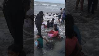 দূর্ধর্ষ জলোচ্ছ্বাস 🏖️ #digha #beach #sea #shorts #viral