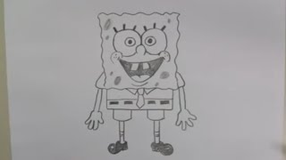 رسم سبونج بوب للمبتدئين | خطوة خطوة | How to draw spongebob | Easy | Step By Step