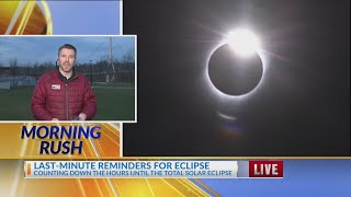 NBC4's last-minute reminders for the solar eclipse
