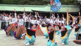 ぞっこん町田'９８　原宿スーパーよさこい2011　奉納演舞