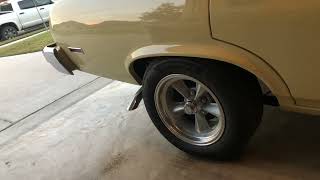 1974 Nova Cold Start and Rev Up —CHEVY 250 INLINE 6—