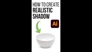 How to Create Realistic Shadow in ADOBE ILLUSTRATOR #shadow #shadoweffect #realistic #realisticart