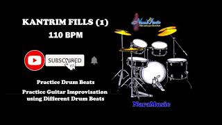 Drum Fills (0129): Kantrim Drum Fills in 110BPM (1) #drumlesson