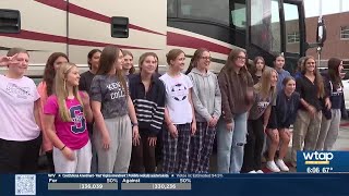 Parkersburg South High School holds send off for soccer team