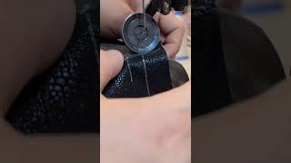 2024.01.19_SEIKO TF-6 18type SEWING MACHINE practice video; making upper