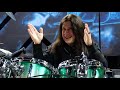 mike mangini dream theater drum rig thomann