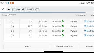Aktu : ( Python Quiz 5 ) : | aktu prutor.ai | Python Quiz answer, Quiz 5, Quiz answer 5 easy solve