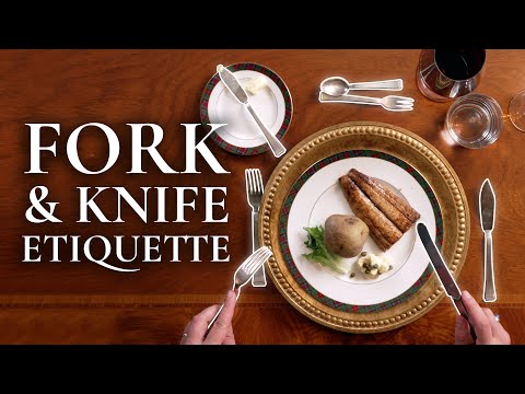 Eating with a fork and knife (basics of etiquette and more)