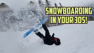 Grown Men, Young Hearts: Snowboarding in Your 30s! (DJI Action 5 Pro)