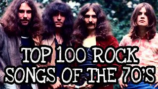 TOP 100 ROCK SONGS 70's