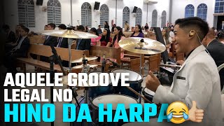 🔥 HINO DA HARPA 224 - IEADPE A44 | MATHEUS DRUMS 🔥