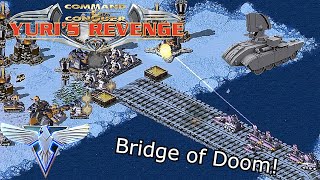 Yuri's Revenge - 2 VS 4 on Bering Strait! (NEW CNCNet AI)