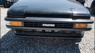 toyota trueno ae86 Black limited