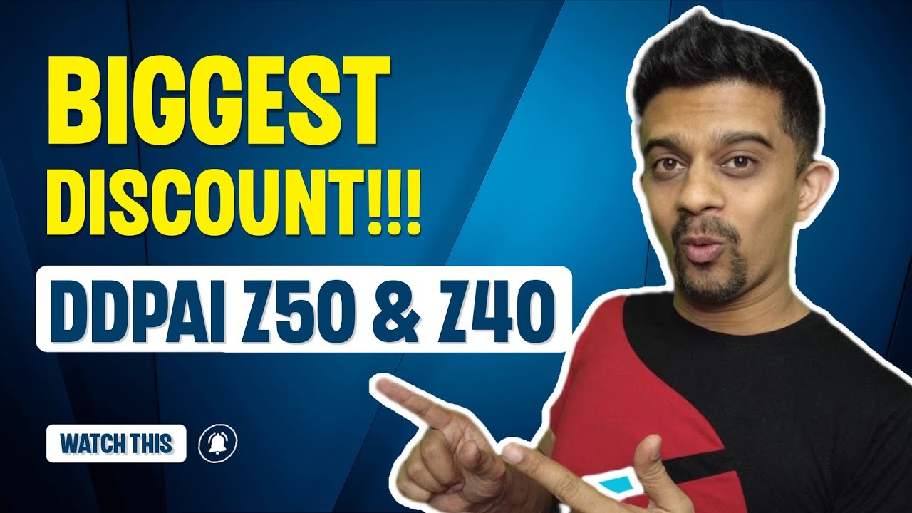 DDPAI Z50 4K Dual & Z40 Dual | BIGGEST Year End Price Discount! Get ...