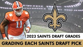 Saints Draft Grades: All 7 Rounds From 2023 NFL Draft Ft Bryan Bresee, Isaiah Foskey + Kendre Miller