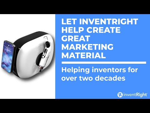 Let inventRight help you create great marketing materials for your inventions